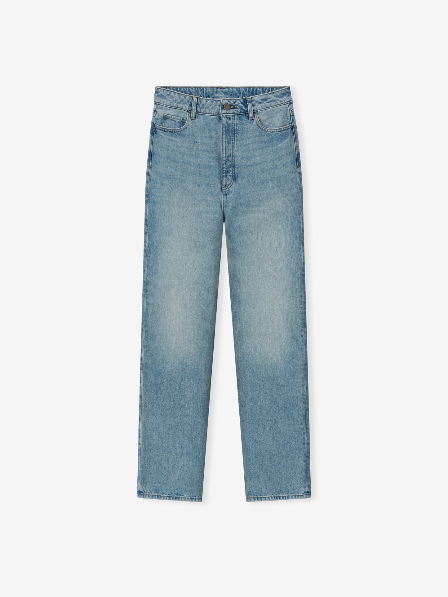 Fear of God Essentials Womens Denim Straight Leg Jeans