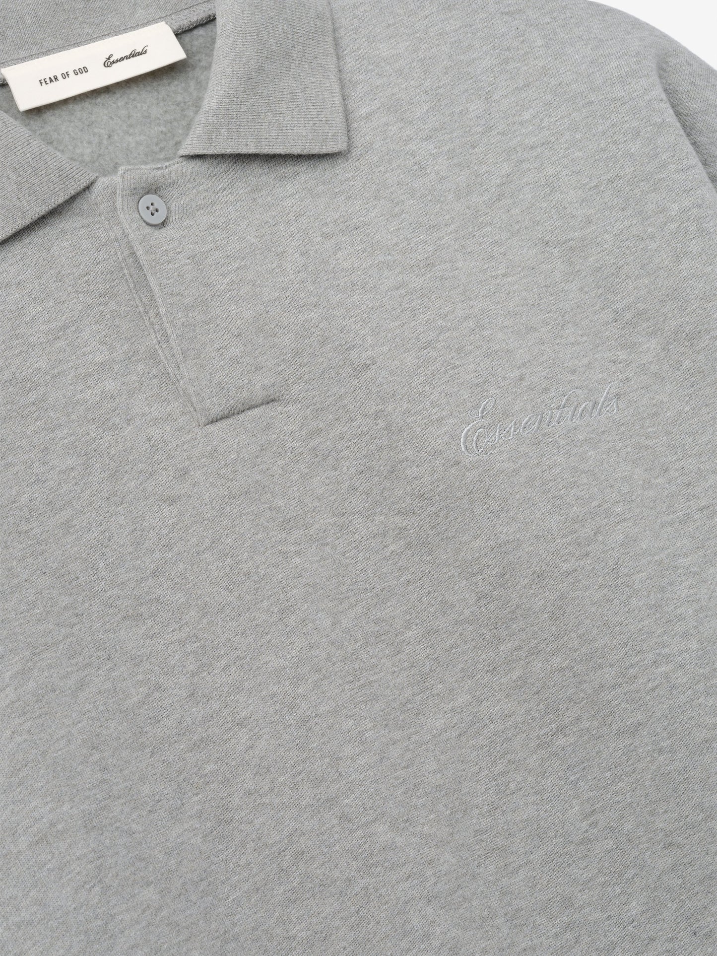 Fear of God Essentials Signature 90s Polo Sweatshirt
