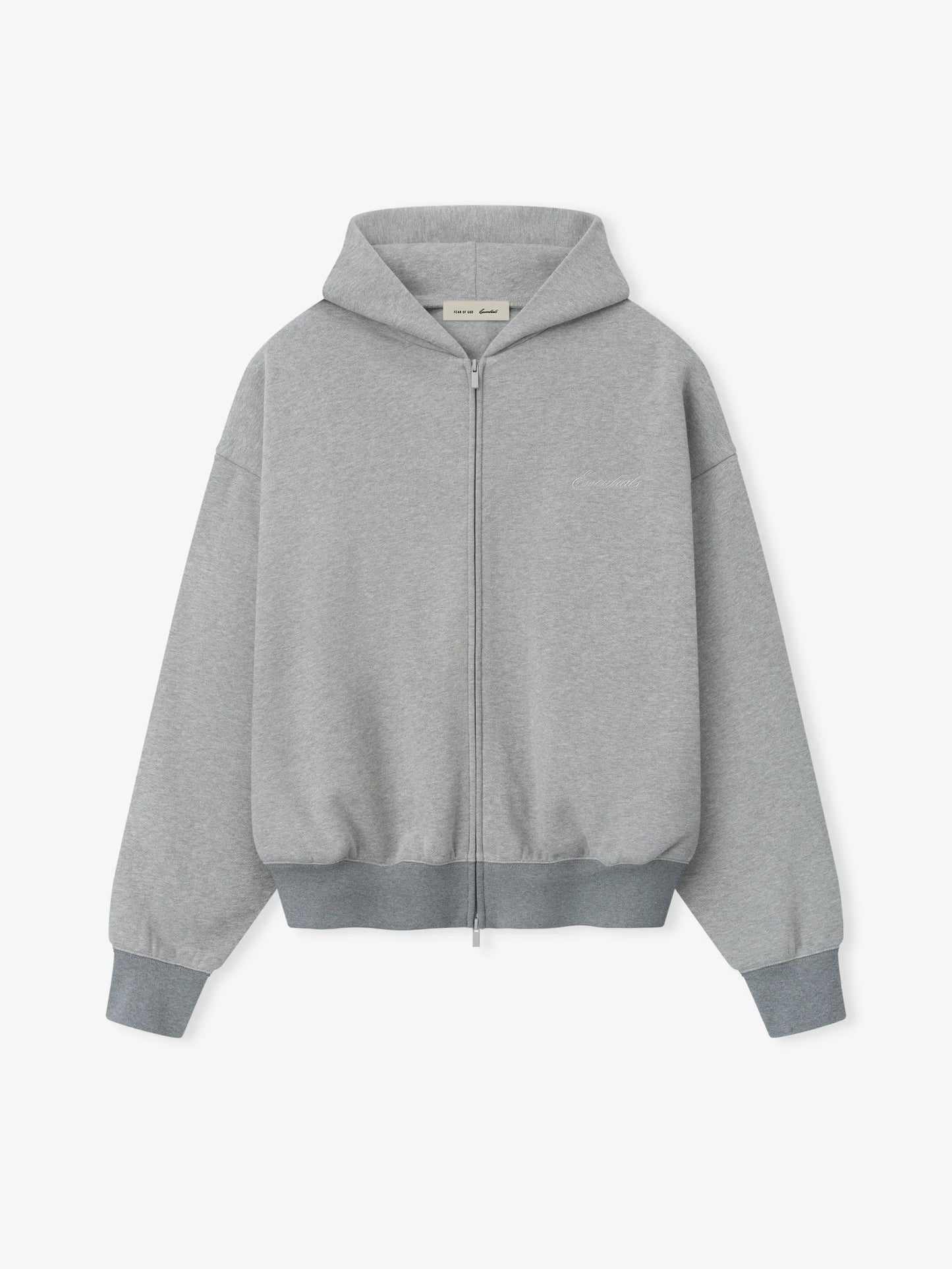 Fear of God Essentials Signature Classic Full Zip Hoodie
