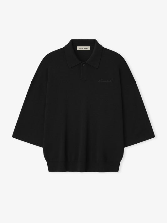 Fear of God Essentials Signature 3/4 Sleeve 90s Knit Polo