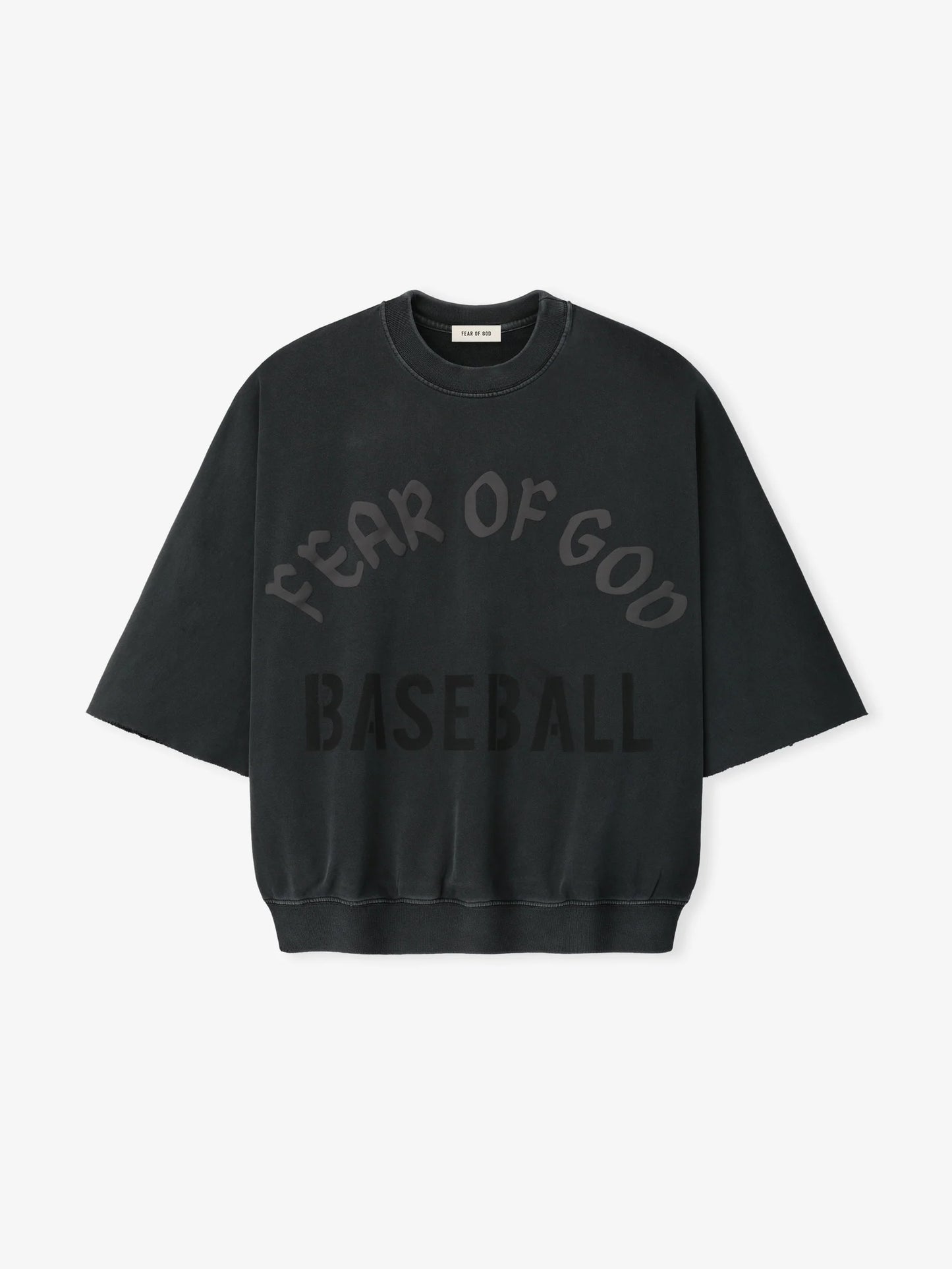 Fear of God Essentials Baseball Cut Sleeve Sweatshirt
