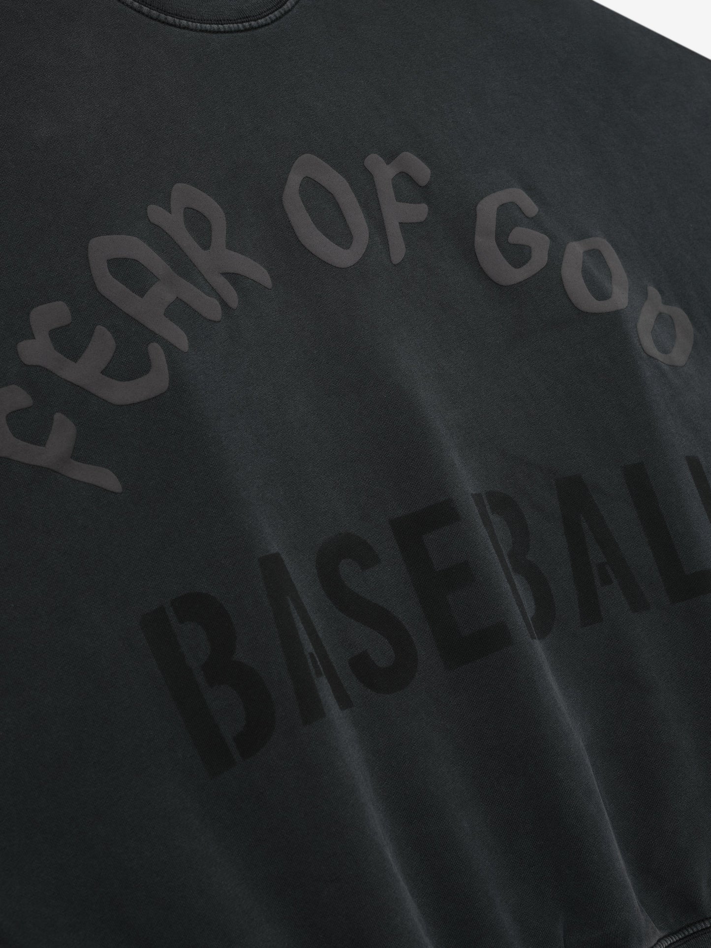 Fear of God Essentials Baseball Cut Sleeve Sweatshirt