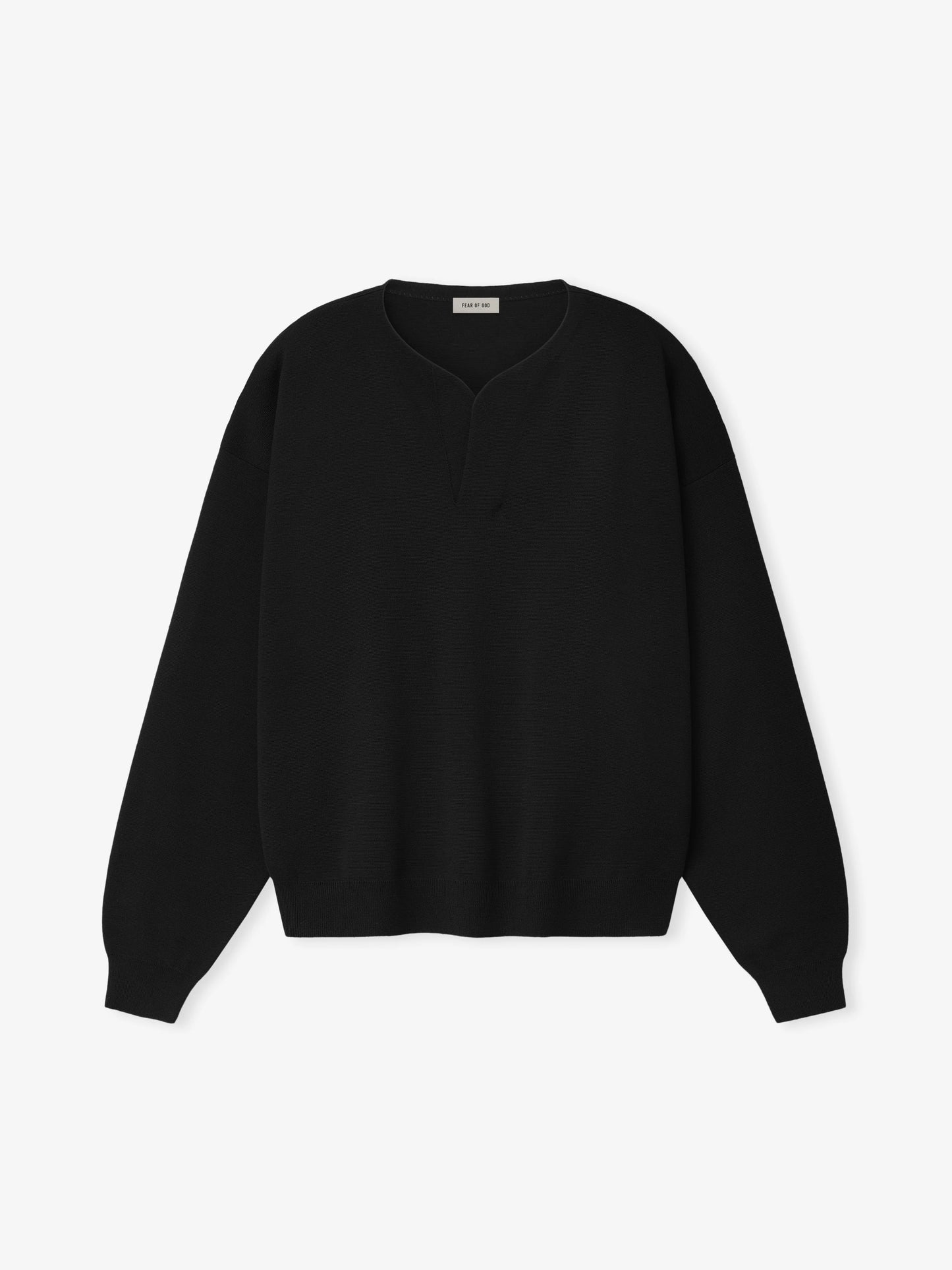 Fear of God Essentials Merino Milano Knit Henley Sweater