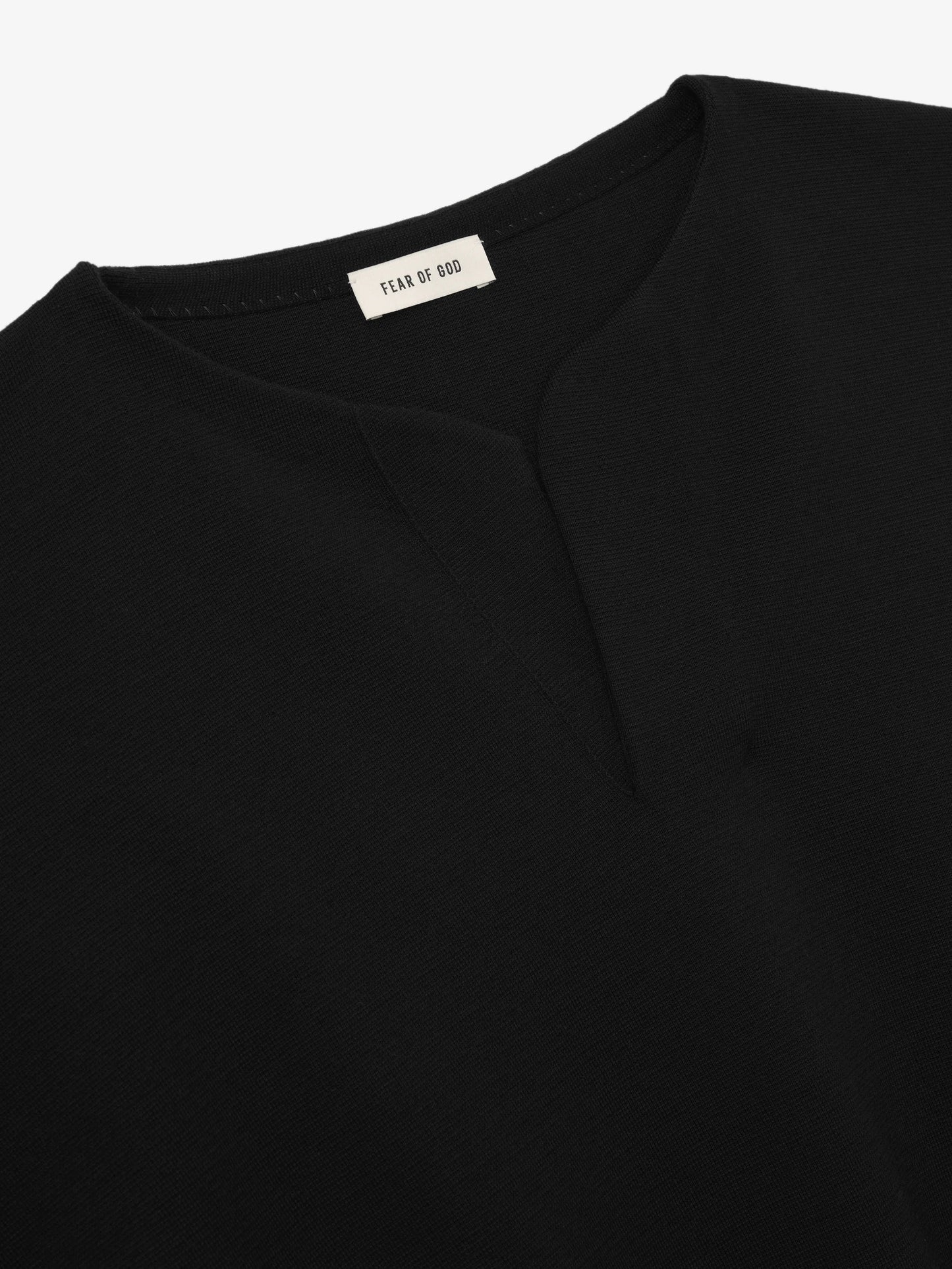 Fear of God Essentials Merino Milano Knit Henley Sweater