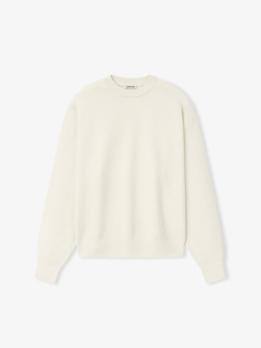 Fear of God Essentials Wool Cotton Sport Mesh Knit Sweater