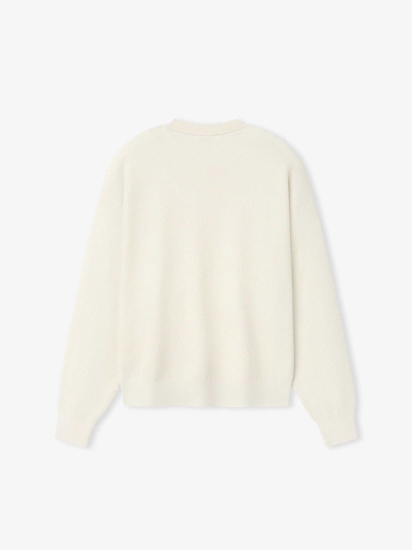 Fear of God Essentials Wool Cotton Sport Mesh Knit Sweater