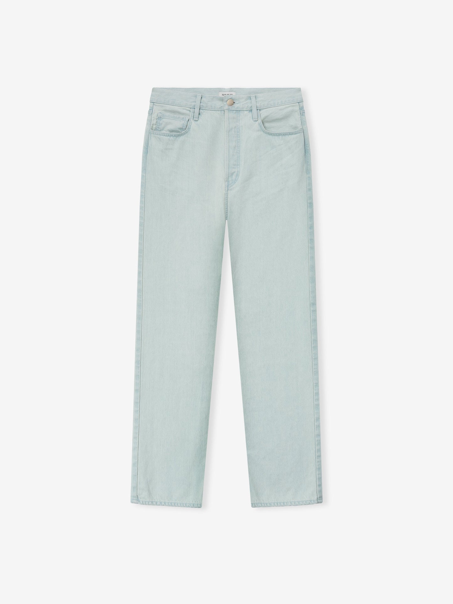 Fear of God Essentials Bleach Washed Denim Straight 5 Pocket