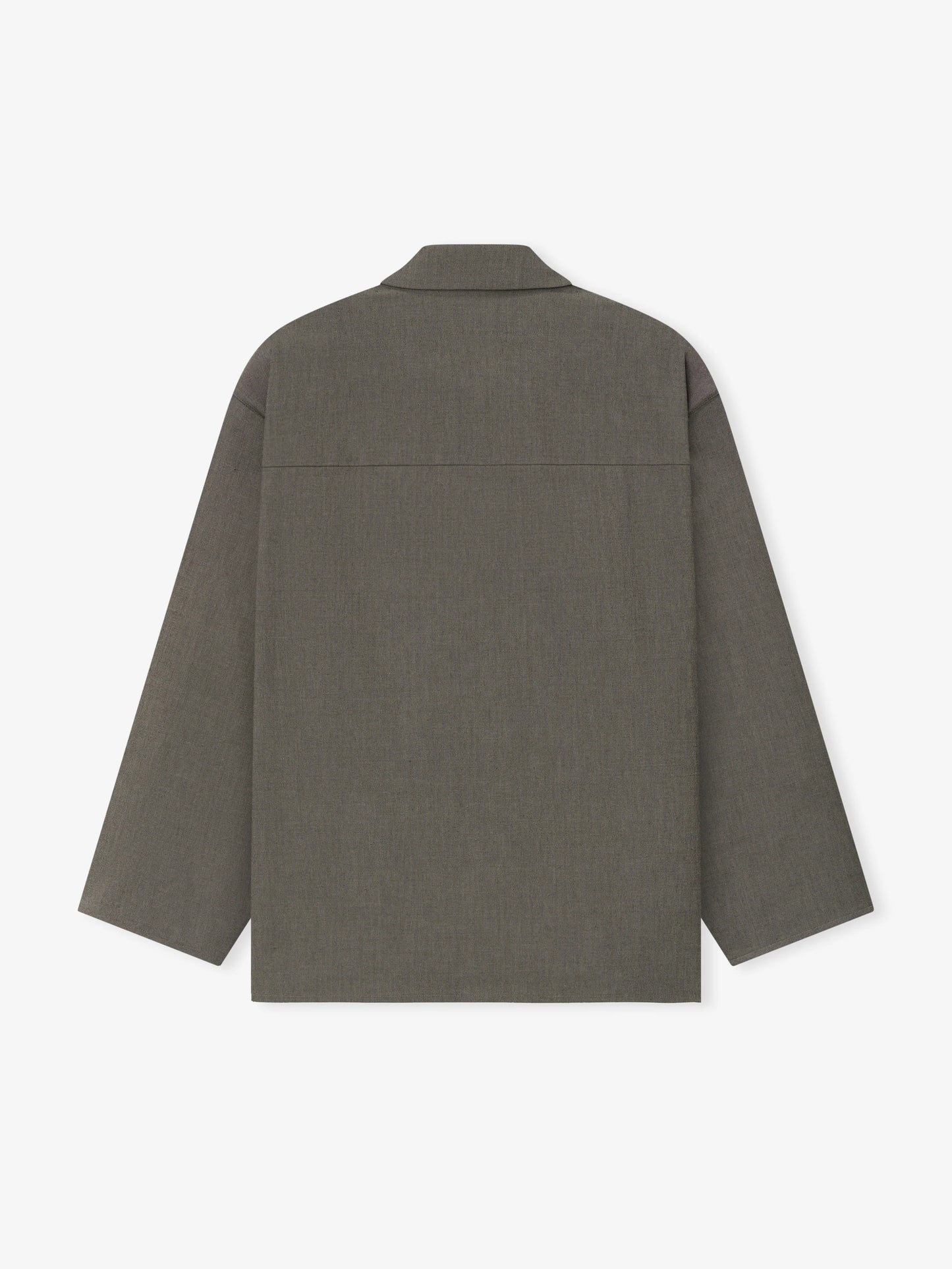 Fear of God Essentials Cotton Wool Oxford Shirt Jacket