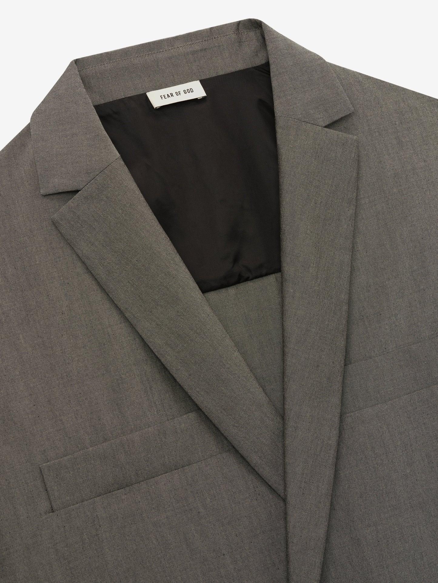 Fear of God Essentials Cotton Wool Oxford Shirt Jacket