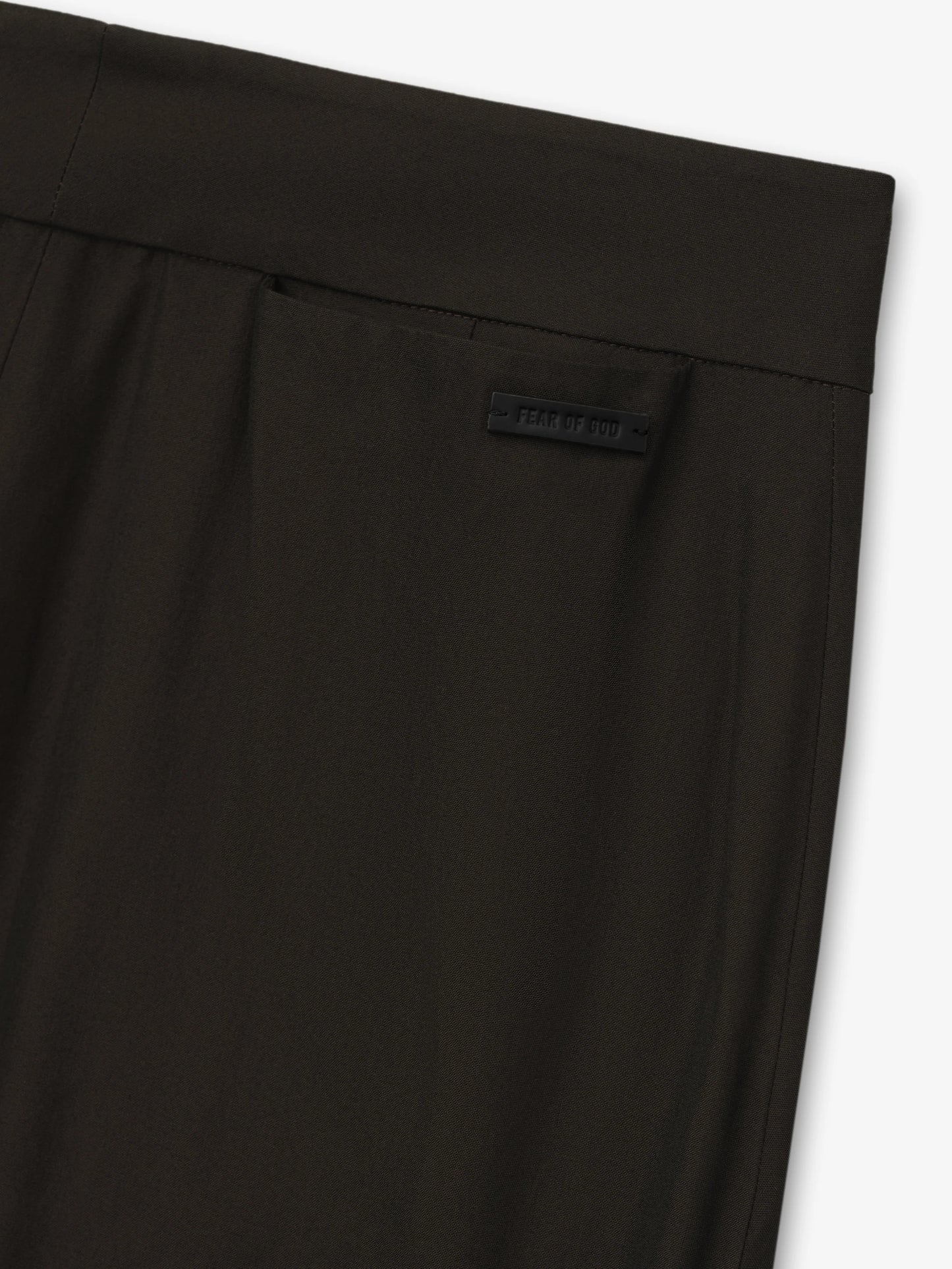 Fear of God Essentials Womens Viscose Oxford Worker Pants