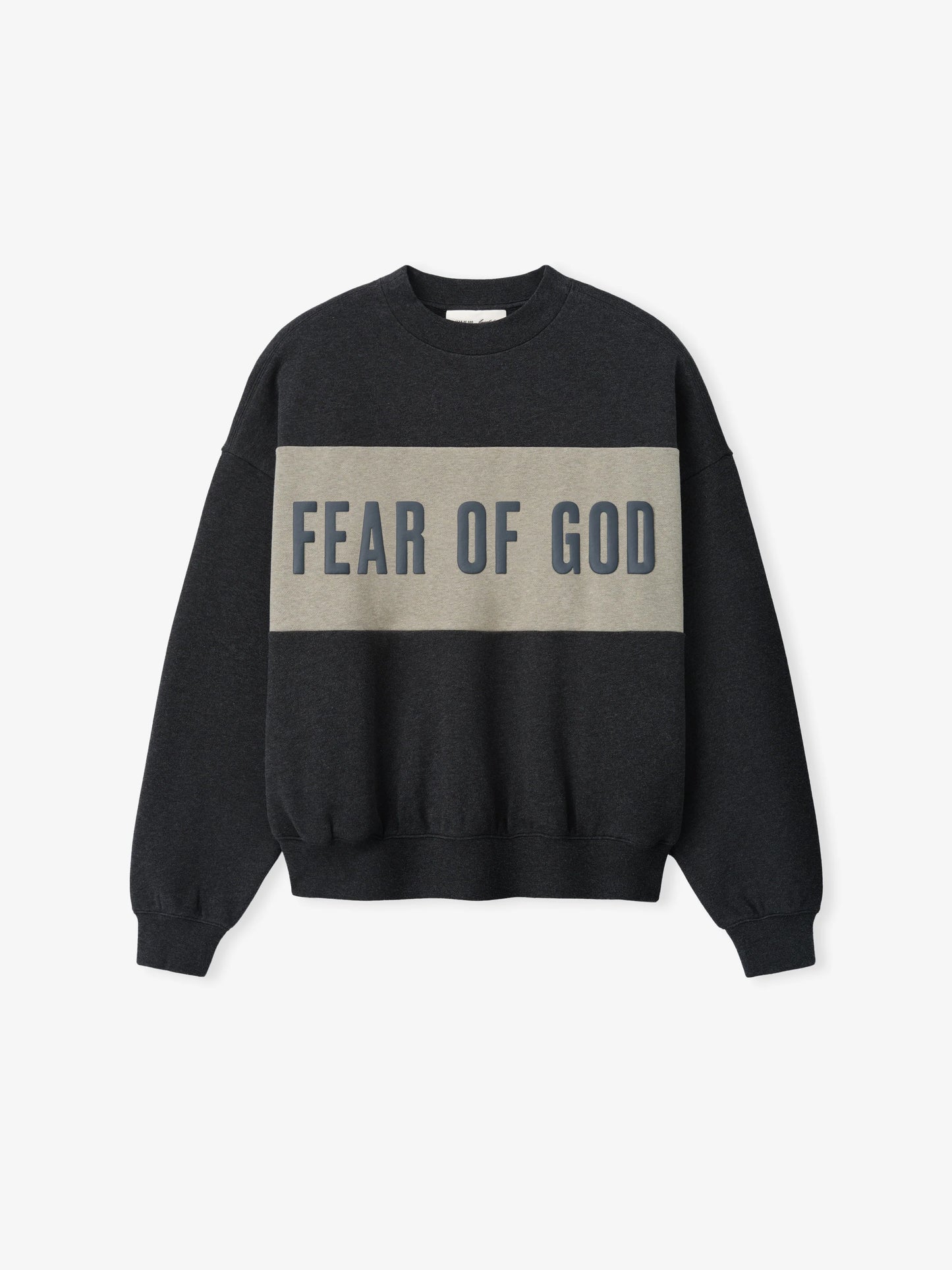 Fear of God Essentials Cropped Relaxed Panelled Sweatshirt