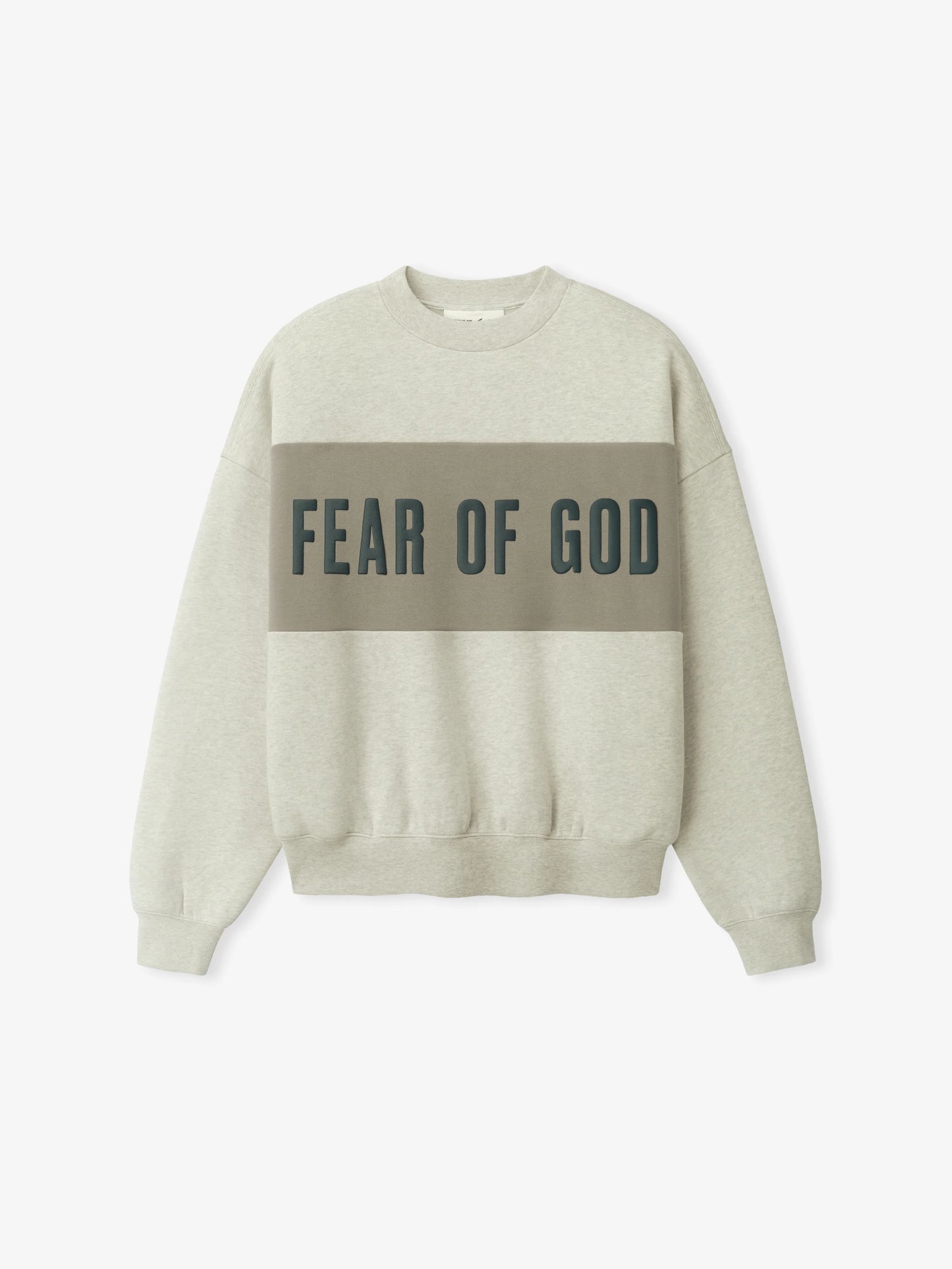 Fear of God Essentials Cropped Relaxed Panelled Sweatshirt