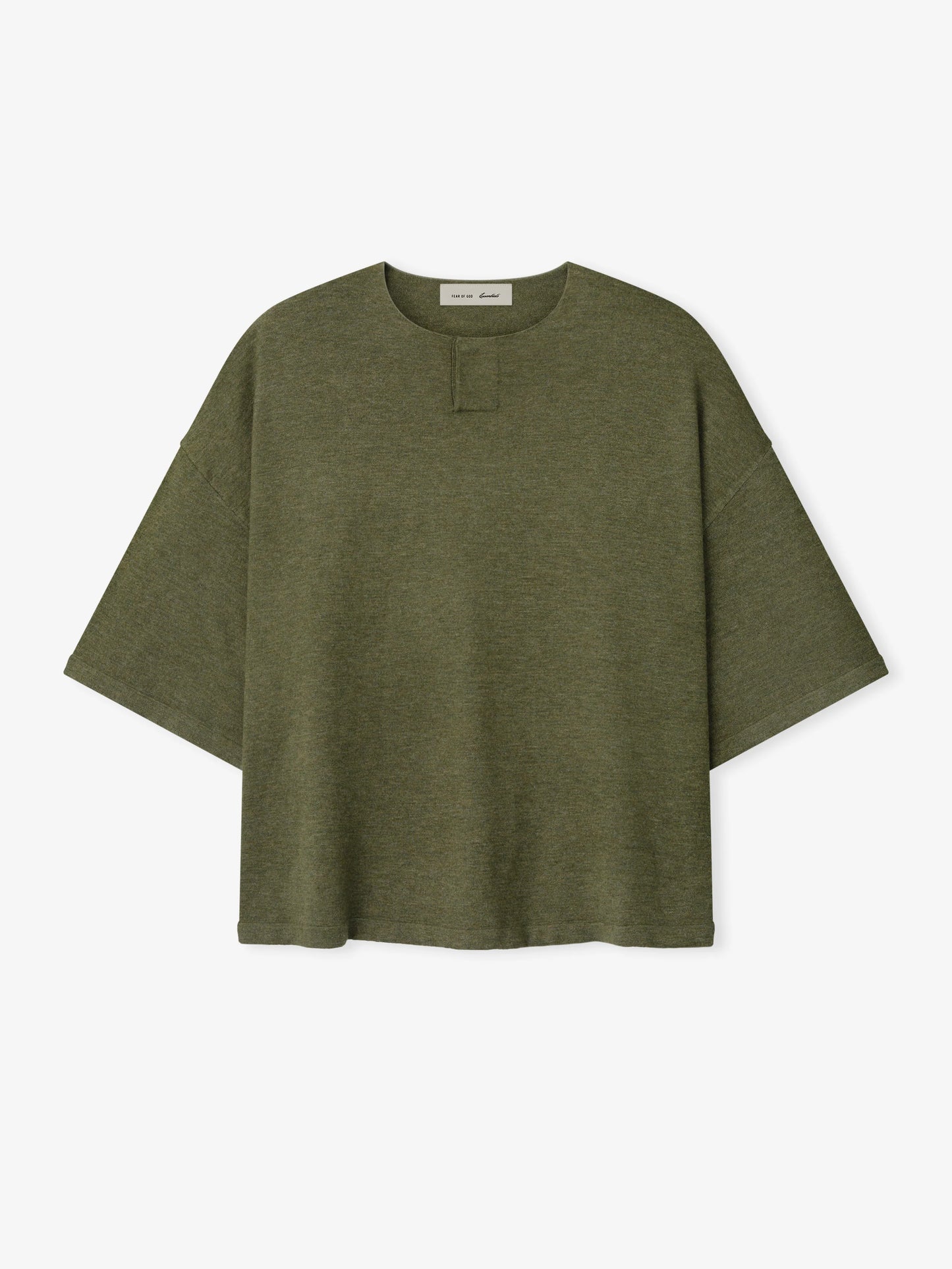 Fear of God Essentials Soft Knit Short Sleeve Henley