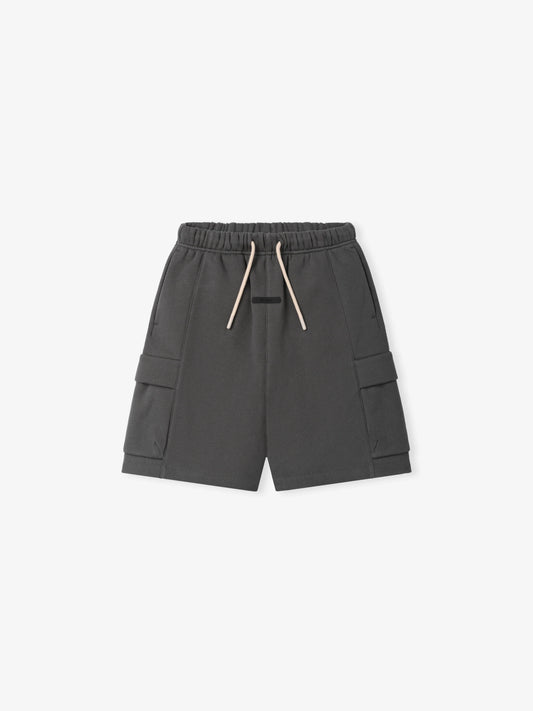 Fear of God Essentials Kids Fleece Cargo Basketball Short