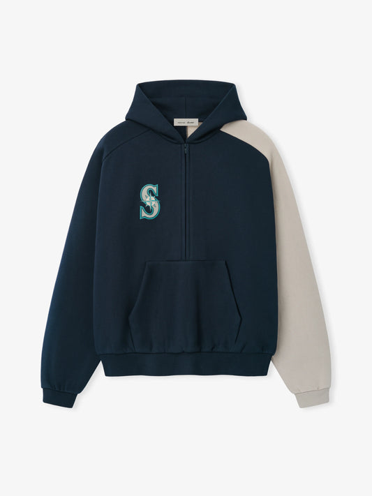 Fear of God Essentials Mariners Raglan Half Zip Sport Hoodie