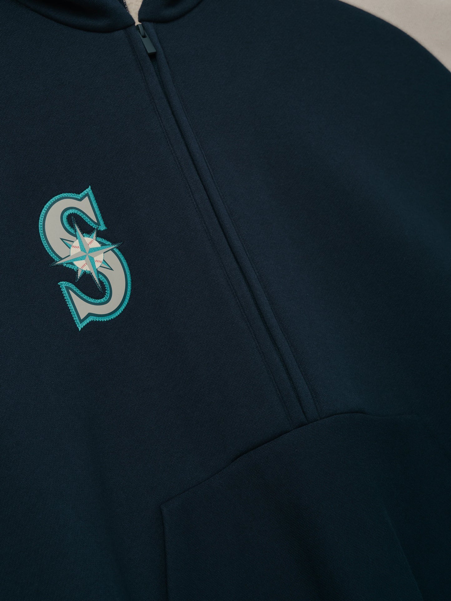 Fear of God Essentials Mariners Raglan Half Zip Sport Hoodie